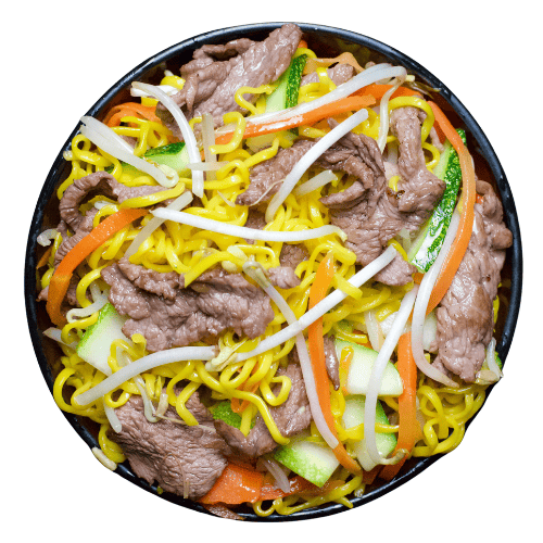 Noodles con Carne